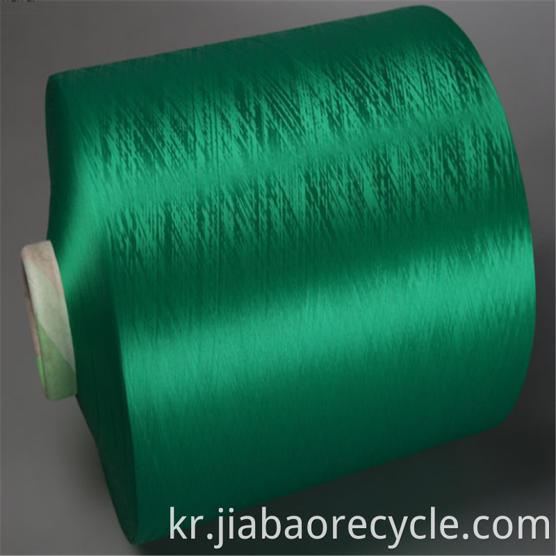 Customized Dyed Recycle Pre Oriented Polyester Fd Yarn